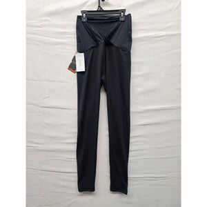 Isabel Maternity by Ingrid & Isabel Black Active Leggings Crossover Panel Small